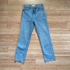 Topshop Straight Leg Jeans